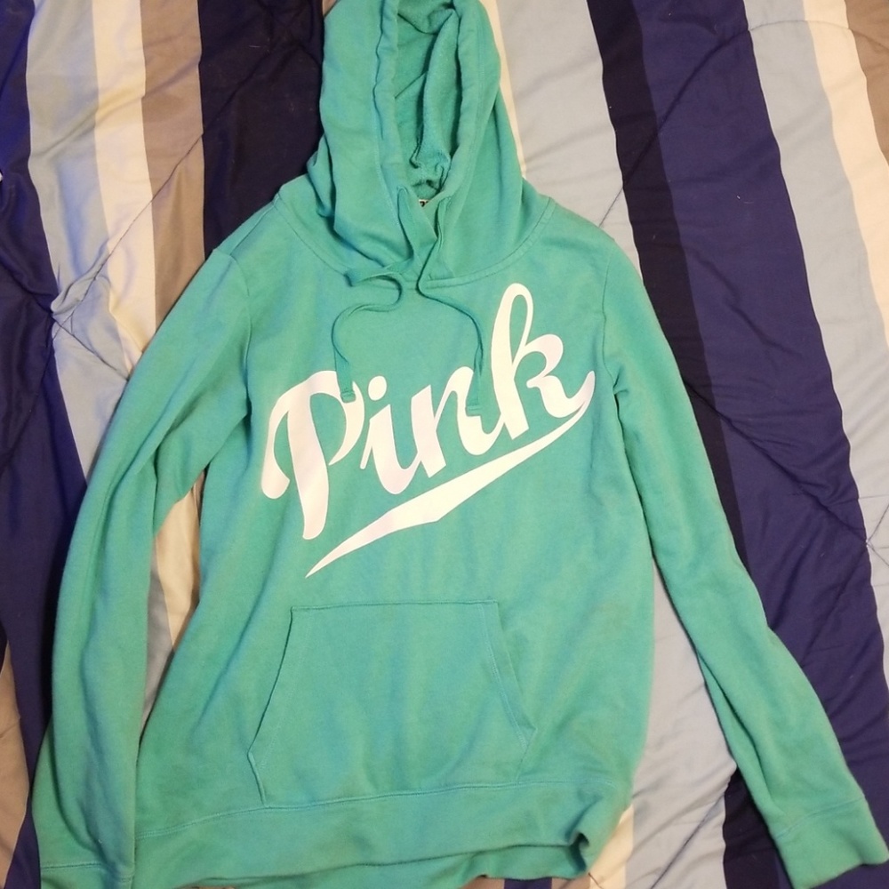 PINK vv mint sweater